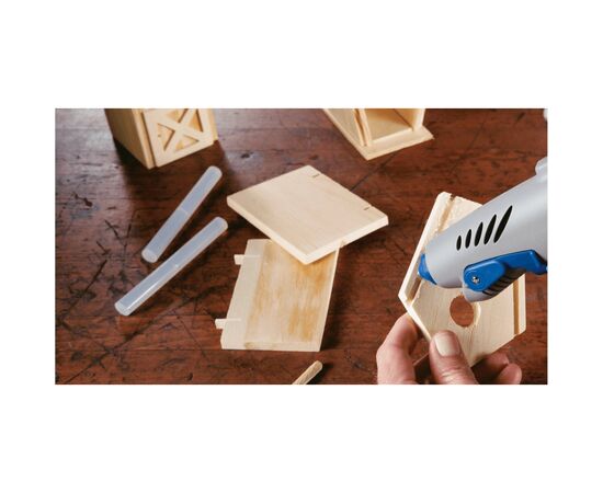 Клеевой пистолет Dremel GlueGun 930, стержни 7мм, 105-165° 0.2кг (F.013.093.0JA), изображение 8