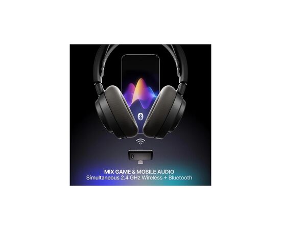 Наушники SteelSeries Arctis Nova 7X Gen 2 Wireless Black (61758), изображение 6