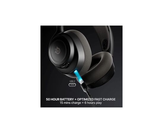 Наушники SteelSeries Arctis Nova 7X Gen 2 Wireless Black (61758), изображение 7