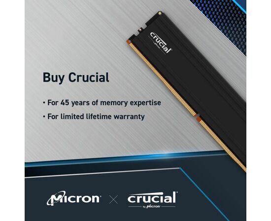 Модуль памяти для компьютера DDR5 48GB (2x24GB) 5600 MHz Micron (CP2K24G56C46U5), изображение 6