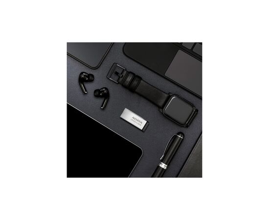 USB флеш накопитель ADATA 128GB UR 350 Silver/Black USB 3.2 (UR350-128G-RSR/BK), изображение 6