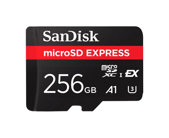 Карта памяти SanDisk 256GB microSDXC class 10 UHS-I U3 A1 Express (SDSQXFN-256G-GN4NN)