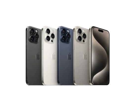 Мобільний телефон Apple iPhone 15 Pro Max 256Gb Black Titanium eSim (REF A) BREEZY (2AMU663), зображення 6