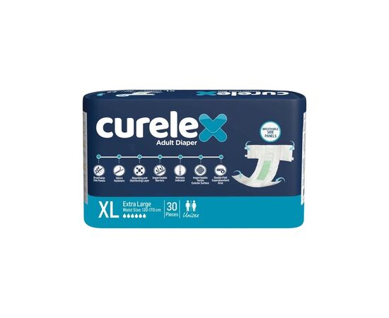 Підгузки для дорослих Curelex Extra Large 30 шт (8697405348756)
