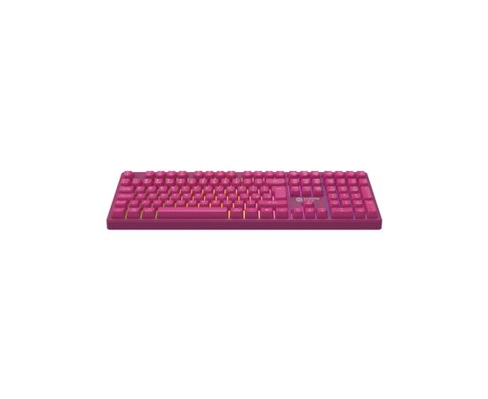 Клавиатура Canyon Fortnax Bluetooth/Wireless/ USB UA Pink (CND-SKBW2), изображение 2