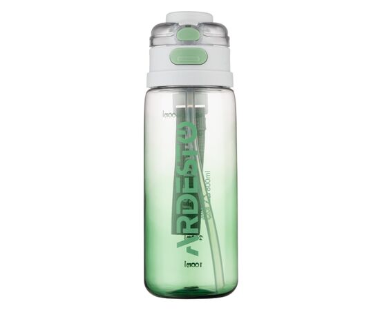 Бутылка для воды Ardesto Gym 800мл, пластик, зелений (AR2280GE)