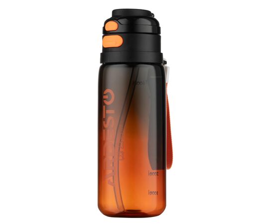 Пляшка для води Ardesto Gym 800мл, пластик, чорний (AR2280GL), зображення 2