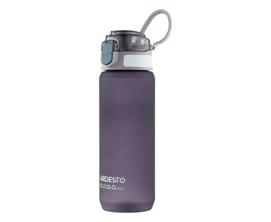Пляшка для води Ardesto Matte 800мл, пластик, фіолетовий (AR2281MG), зображення 2