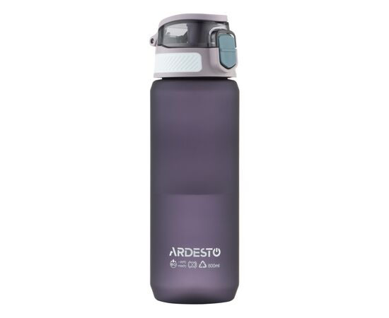 Пляшка для води Ardesto Matte 800мл, пластик, фіолетовий (AR2281MG)