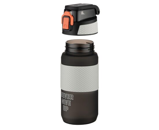 Пляшка для води Ardesto Motion 600мл, пластик, чорний (AR2260ML), зображення 3