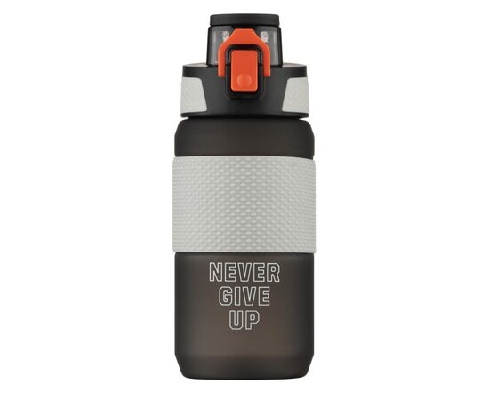 Пляшка для води Ardesto Motion 600мл, пластик, чорний (AR2260ML)