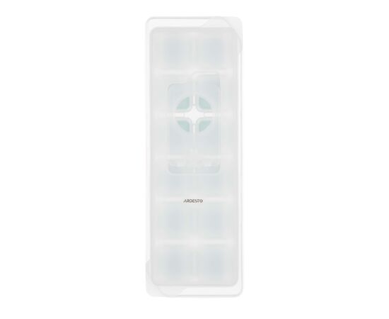 Форма для льоду Ardesto Fresh, 26х9.5х3.5см, силікон, пластик, зелений (AR3595G), зображення 3