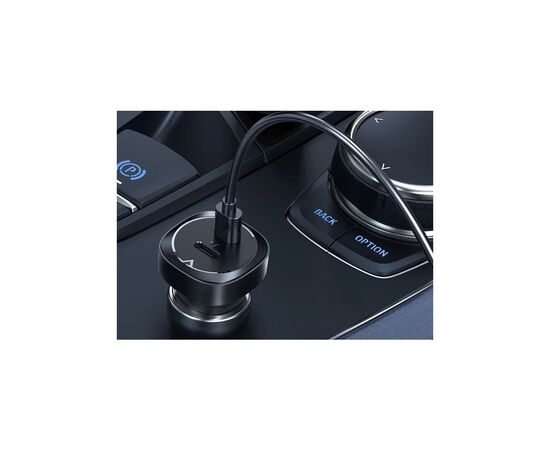Зарядное устройство Acefast 2xUSB-C 72W car adapter metal (6974316280361), изображение 4