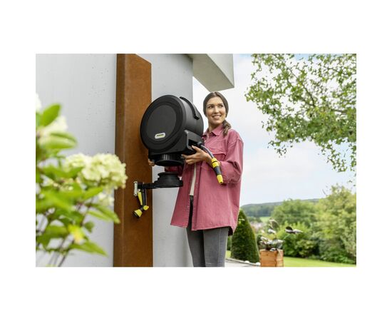 Шланг для поливу Karcher на автоматичній катушці HBX 4.15 Automatic 15м, 1/2” 7.57кг (2.645-377.0), зображення 8