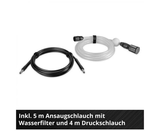 Мойка высокого давления Einhell HYPRESSO 36/105 36V, 105бар, 270л/час, шланг 4м (без АКБ и ЗУ) (4140160), изображение 7