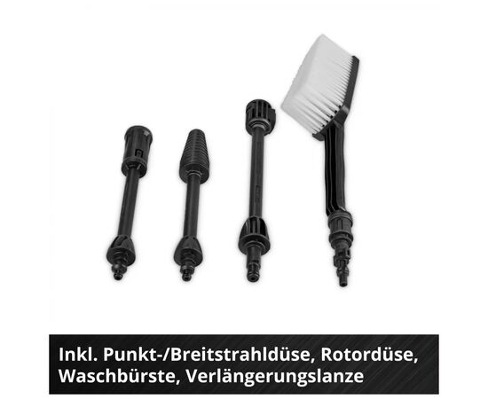 Мойка высокого давления Einhell HYPRESSO 36/105 36V, 105бар, 270л/час, шланг 4м (без АКБ и ЗУ) (4140160), изображение 8