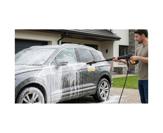 Мийка високого тиску 2E AquaClean 150plus 2000Вт, 150бар, 450л/год, шланг 8м, щітка патіо (2E-HPW2015PB), зображення 2