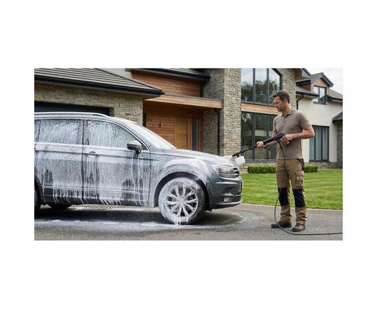 Мийка високого тиску 2E AquaClean 150plus 2000Вт, 150бар, 450л/год, шланг 8м, щітка патіо (2E-HPW2015PB), зображення 3