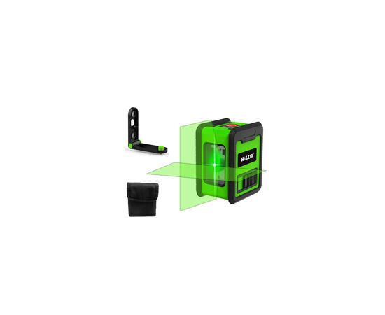 Лазерный нивелир HiLDA IP54, 500cm, Green, настенный кронштейн (Hilda-WB-Gn)