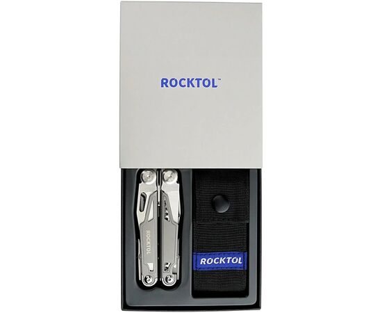 Мультитул Rocktol 19-в-1 з титановим покриттям та нейлоновим чохлом (SK02VG), зображення 10