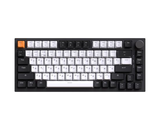 Клавиатура GamePro Asgard Valhalla QLAB Sakura Switch RGB Bluetooth/Wireless/USB-C UA Black (MK160-B-QS-PRO), изображение 2