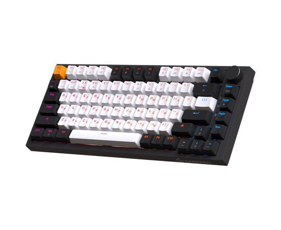 Клавиатура GamePro Asgard Valhalla QLAB Sakura Switch RGB Bluetooth/Wireless/USB-C UA Black (MK160-B-QS-PRO), изображение 3