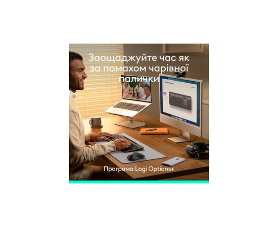 Клавіатура Logitech Slim Solar+ Bluetooth Graphite (920-013764), зображення 9