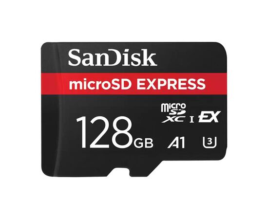 Карта памяти SanDisk 128GB microSDXC class 10 UHS-I U3 A1 Express (SDSQXFN-128G-GN4NN)