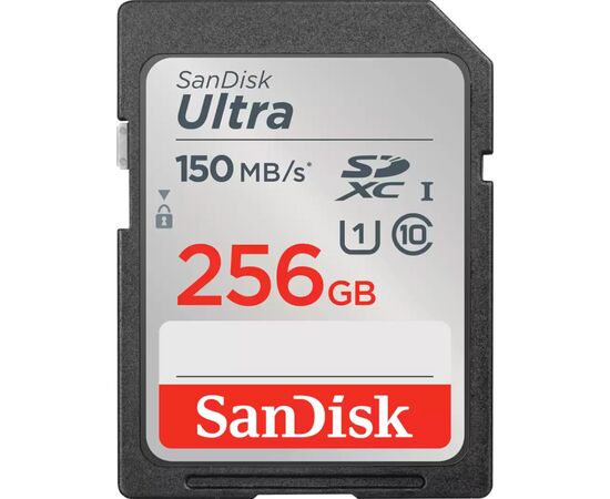Карта пам'яті SanDisk 256GB SDXC class 10 UHS-I Ultra (SDSDUNC-256G-GN6IN)
