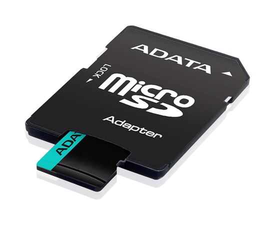 Карта памяти ADATA 256GB microSD class 10 UHS-I U3 V30 A2 Premier Pro SD 6.0 (AUSDX256GUI3V30SA2-RA1), изображение 2
