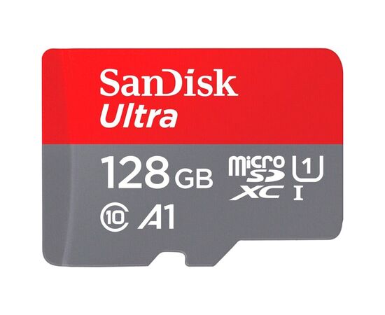 Карта пам'яті SanDisk 128GB microSD class 10 UHS-I A1 Ultra (SDSQUAB-128G-GN6IA), зображення 2