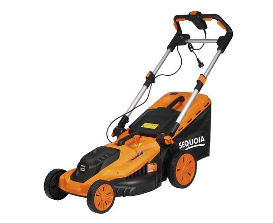Газонокосилка SEQUOIA электрическая, 2.0 кВт, 43 см, 30–75 мм, 13 кг (SELM2043)