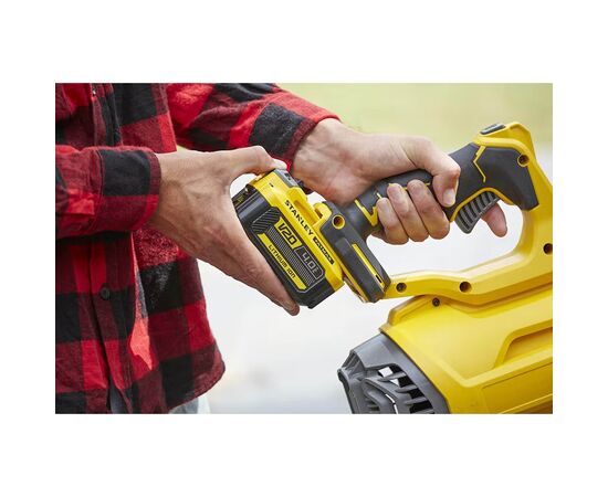 Газонокосилка Stanley аккумуляторная самоходная бесщеточная FatMax (SFMCMWS251M+SFMCBL7M1), изображение 9