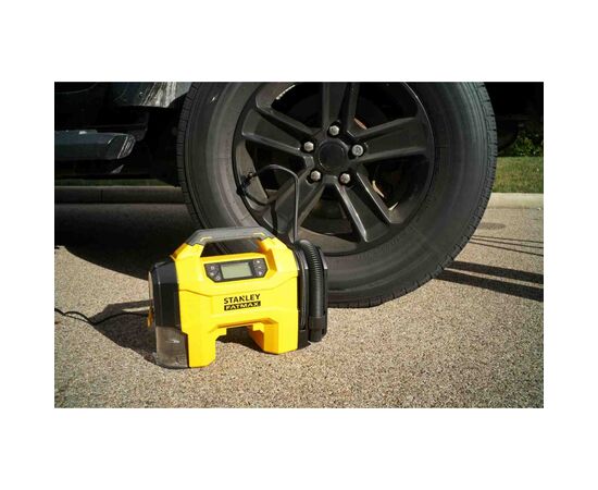 Автомобильный компрессор Stanley FATMAX 3в1, 20 В, 10 бар, вес 2.95 кг (без АКБ та ЗП) (SXVI02001), изображение 10
