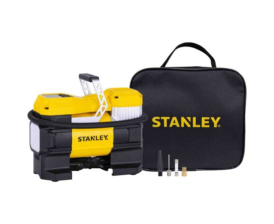 Автомобільний компресор Stanley 23 л/хв, 12 В, 10 бар, вага 1.1 кг (SXIF0001), зображення 11