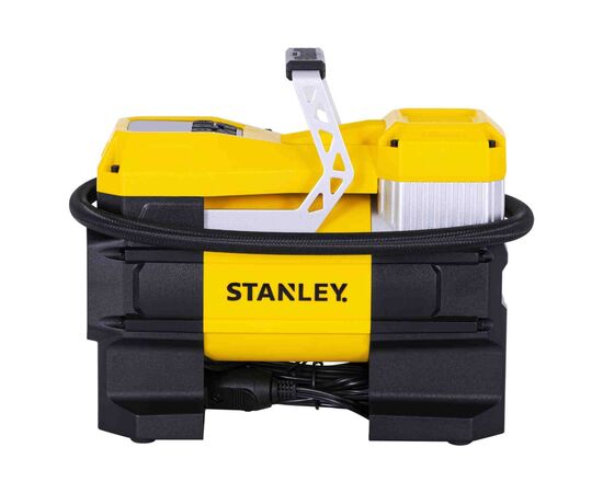 Автомобільний компресор Stanley 23 л/хв, 12 В, 10 бар, вага 1.1 кг (SXIF0001)