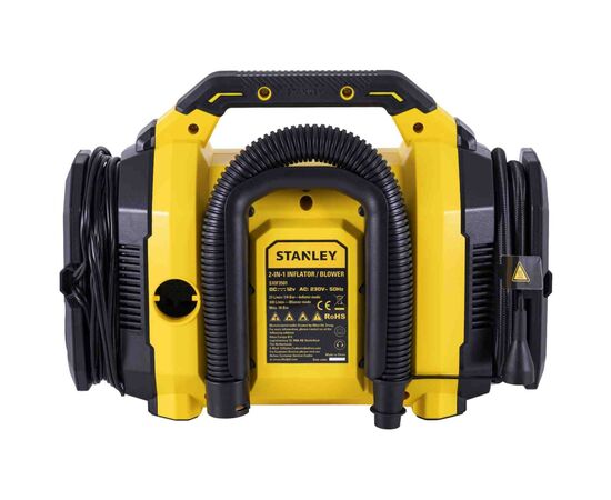 Автомобильный компрессор Stanley 25 л/мин, 12 В, 10 бар, вес 2.73 кг (SXIF3501), изображение 2