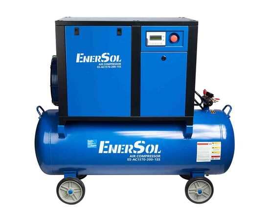 Компрессор Enersol винтовой 1570 л/мин, 7,5 кВт, 200л, 198кг (ES-AC1570-200-1SS)