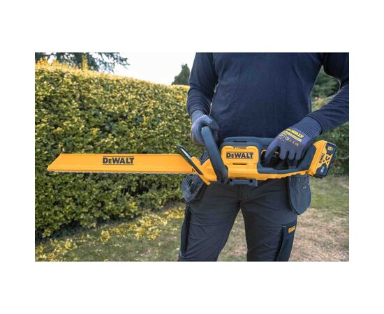 Кущоріз DeWALT акумуляторний, 18V, ніж 55 см, до 19 мм, 5Ah (DCMHT562P1), зображення 11