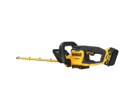Кущоріз DeWALT акумуляторний, 18V, ніж 55 см, до 19 мм, 5Ah (DCMHT562P1), зображення 5