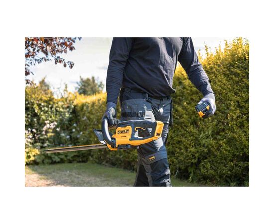 Кущоріз DeWALT акумуляторний, 18V, ніж 55 см, до 19 мм, 5Ah (DCMHT562P1), зображення 6