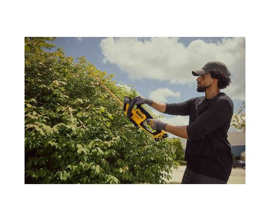 Кусторез DeWALT аккумуляторный, 18V, нож 55 см, до 19 мм, (без АКБ и ЗУ) (DCMHT562N), изображение 9