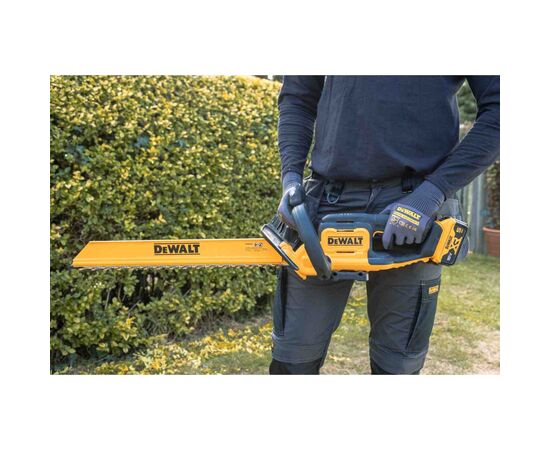 Кущоріз DeWALT акумуляторний, 18V, ніж 55 см, до 25 мм, 5Ah (DCMHT564P1), зображення 9