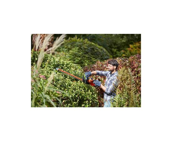 Кусторез Black&Decker 500W, нож 55 см, до 16 мм, с доп ножом, вес 2,54 кг (BEHTS401), изображение 4
