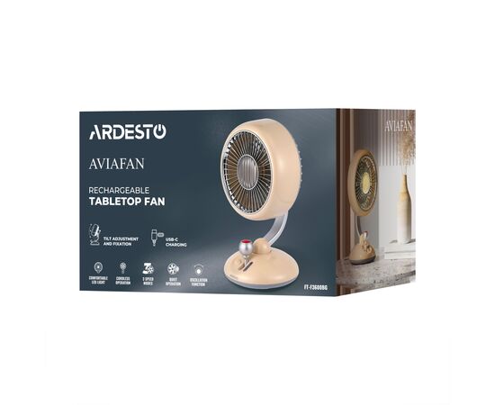 Вентилятор Ardesto FT-F3600BG, изображение 9