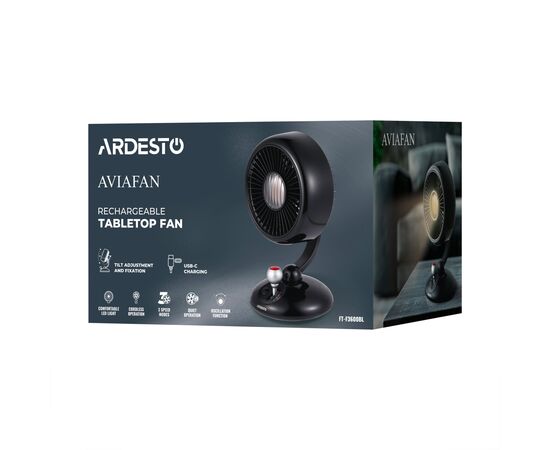 Вентилятор Ardesto FT-F3600BL, зображення 9