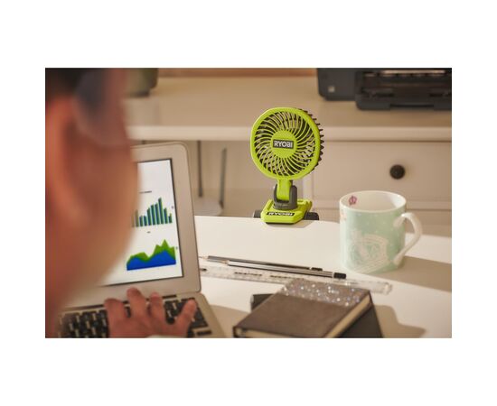 Вентилятор Ryobi USB Lithium RCF4-120G (5133006143), изображение 2
