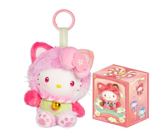 Мягкая игрушка Pop Top сюрприз на клипсе Hello Kitty Сказочные желания (25MR-017)