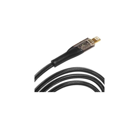 Дата кабель USB-C to Lightning 1.0m 3A black Essager (EXCTL-XJ01-P), изображение 2