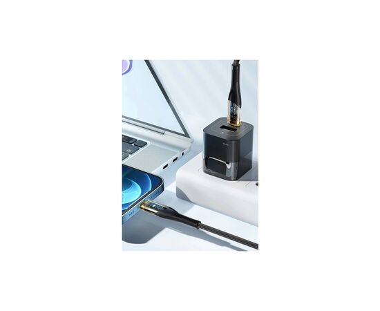 Дата кабель USB-C to Lightning 1.0m 3A black Essager (EXCTL-XJ01-P), изображение 5